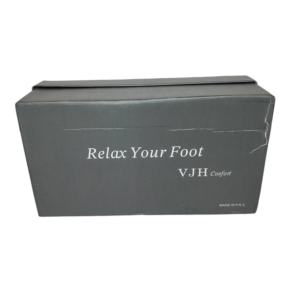 Mary Jane VJH Confort Black Shoes Woman's Size 9 Comfort Slip On w/ Original Box - Picture 10 of 12